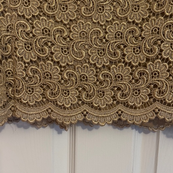 Talbots Gold Lace Jacket - Picture 6 of 6